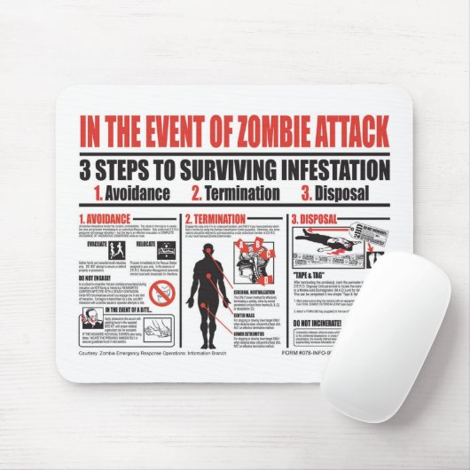 In het geval van de Zombie-aanval MUISMAT (Met muis)