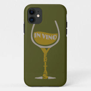 In het geval van Vino Veritas aangepaste iPhone Case-Mate iPhone Case