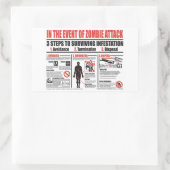 In het geval van Zombie Aanval STICKERS (Tas)