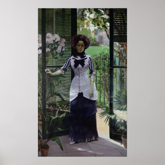 In het Greenhouse, 1881 Poster (Voorkant)