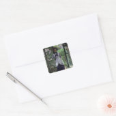 In het Greenhouse, 1881 Vierkante Sticker (Envelop)