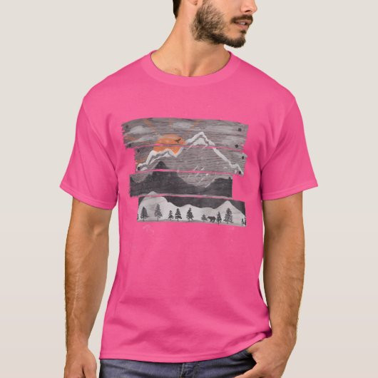 In het grijs... t-shirt (Voorkant)