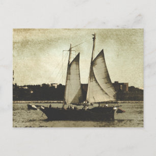 In het Harbour Briefkaart