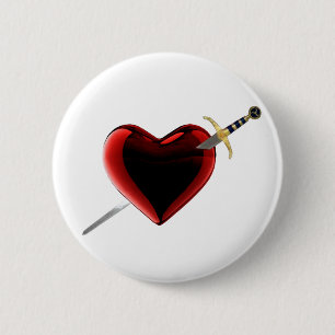 In het hart gebedde Button