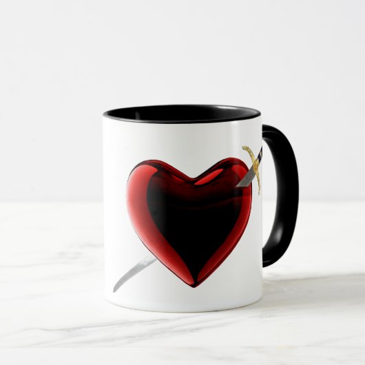 In het hart gestabiliseerd Mok (Voorkant rechts)