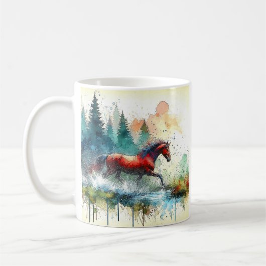 In het hart van de Azur Koffiemok (Links)