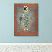 In het hart van een paard ~ gestreken canvas (Insitu (Houten vloer))