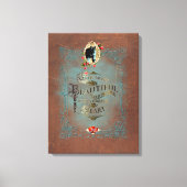 In het hart van een paard ~ gestreken canvas afdruk (Voorkant)