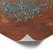 In het hart van een paard ~ Poster (Hoek)