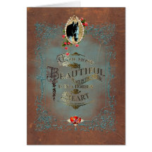 In het hart van een paard ~ Wenskaart