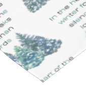 In het hart van het winterbos tafelkleed (Gekanteld)