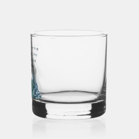 In het hart van het winterbos whisky glas (Links)