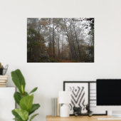 In het herfstbos Poster (Thuiskantoor)
