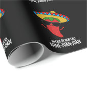 In het Hoesje van de hitte Nine Juan Pun Dark BG Cadeaupapier (Rol Hoek)