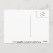 In het Hoesje van de noodsituatie ... Ren als hel Briefkaart (Achterkant)