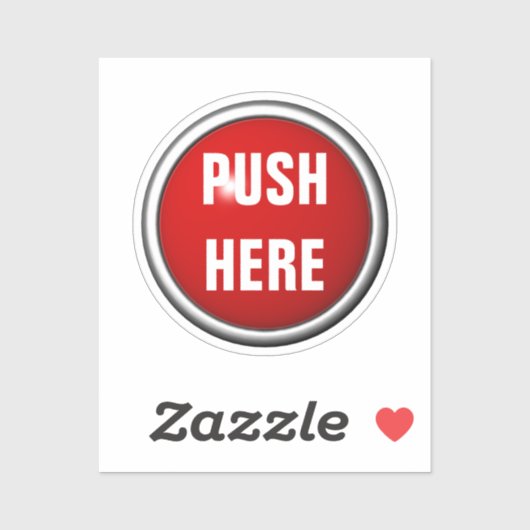 in het hoesje van de spoeddienst hier sticker (Vel)