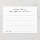 In het houden van geheugen delen de begrafenis Mod (Voorkant)