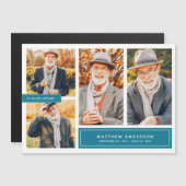 In het houden van geheugen Moderne Kleur Vier Foto (Voorkant / Achterkant)