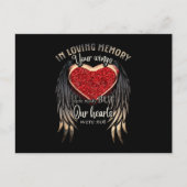 In het houden van geheugen waren uw woningen klaar briefkaart (Voorkant)