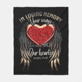 In het houden van geheugen waren uw woningen klaar fleece deken (Voorkant)