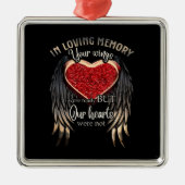 In het houden van geheugen waren uw woningen klaar metalen ornament (Voorkant)