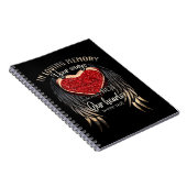 In het houden van geheugen waren uw woningen klaar notitieboek (Rechterzijde)