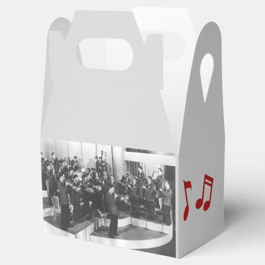 In het hout bedankdoosjes (Geopend)