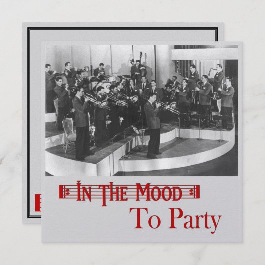 In het hout kaart (Voorkant / Achterkant)