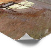 In het huis van de kunstenaar Konstantin Korovin Poster (Hoek)