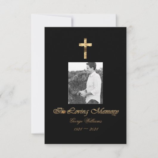 In het Jubileum van het Geheugen Golden Cross Deat (Voorkant)