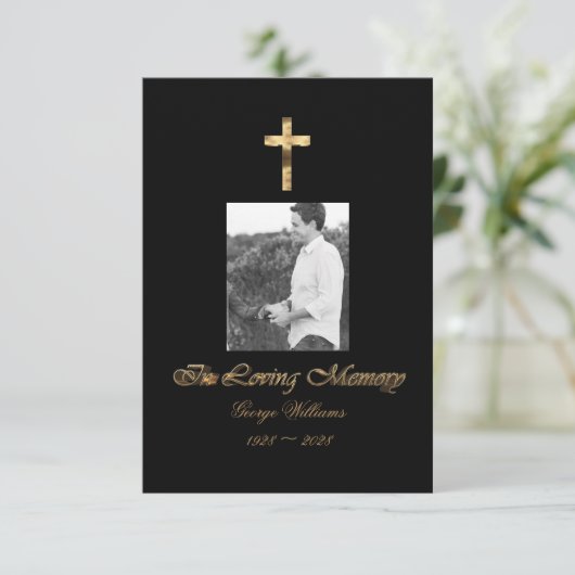 In het Jubileum van het Geheugen Golden Cross Deat (Staand voorkant)