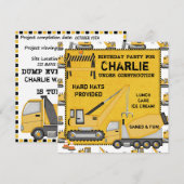 In het kader van de bouw Aangepaste Vervroeging va Kaart (Voorkant / Achterkant)