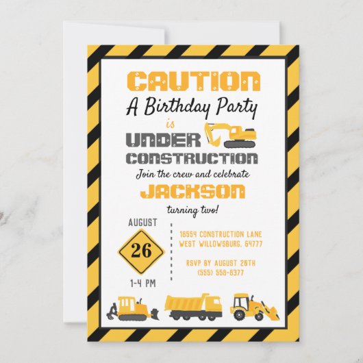 In het kader van de bouwvogelpartij kaart (Voorkant)