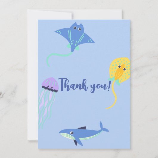 In het kader van de uitnodiging tot Baby shower va (Achterkant)