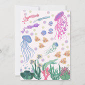 In het kader van de uitnodiging tot het Baby showe (Achterkant)