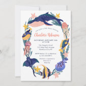 In het kader van de uitnodiging tot het Baby showe (Voorkant)