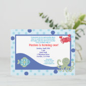 In het kader van de uitnodiging tot het Zee Ocean  (Staand voorkant)