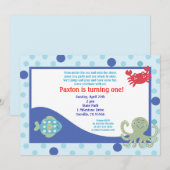 In het kader van de uitnodiging tot het Zee Ocean  (Voorkant / Achterkant)