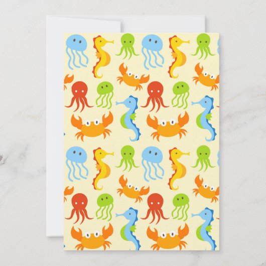 In het kader van de uitnodiging tot het Zee van Bi (Achterkant)