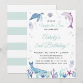 In het kader van de uitnodiging van de Birthday-pa (Voorkant / Achterkant)