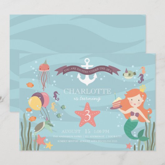 In het kader van de uitnodiging van de partij van  (Voorkant / Achterkant)