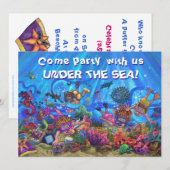 In het kader van de uitnodiging van de partij Zee (Voorkant / Achterkant)