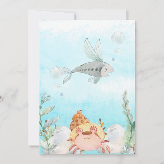 In het kader van de uitnodiging van de waterverf v (Achterkant)