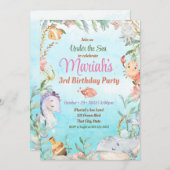 In het kader van de uitnodiging van de waterverf v (Voorkant / Achterkant)