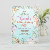 In het kader van de uitnodiging van de waterverf v (Staand voorkant)