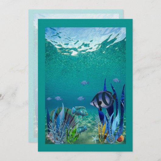 In het kader van de uitnodiging van de Zee (Voorkant / Achterkant)