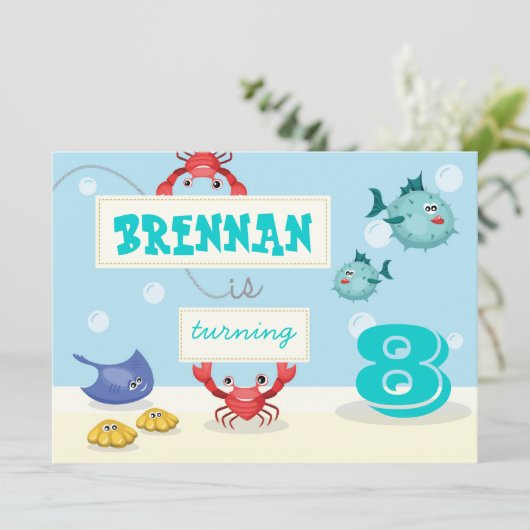 In het kader van de uitnodiging van de Zee (Staand voorkant)