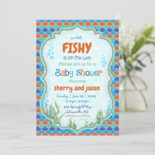 In het kader van de uitnodiging van de Zee om vis  (Staand voorkant)