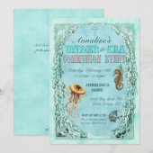 In het kader van de uitnodiging van de Zee - Roze (Voorkant / Achterkant)