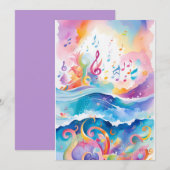 In het kader van de uitnodiging van de Zee van Bir (Voorkant / Achterkant)